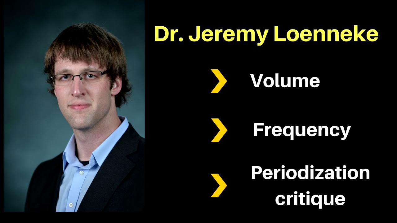 Jeremy Loenneke's unconventional thoughts on hypertrophy training