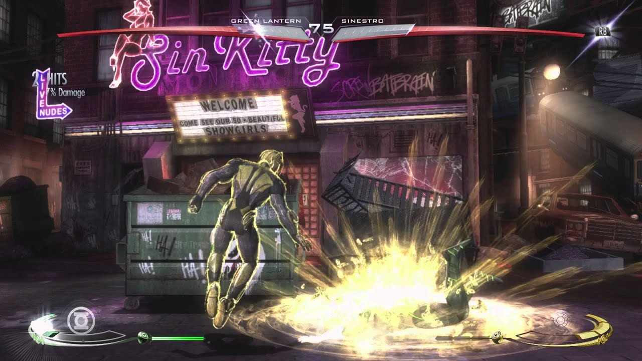INJUSTICE: Gods Among Us. Chapter 2: Green Lantern. XBOX 360. HD 1080p.