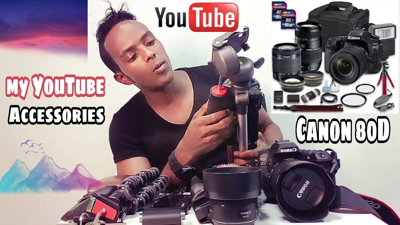 MY #YOUTUBE ACCESSORIES DAAWO qalabka uwanagsan aad.....