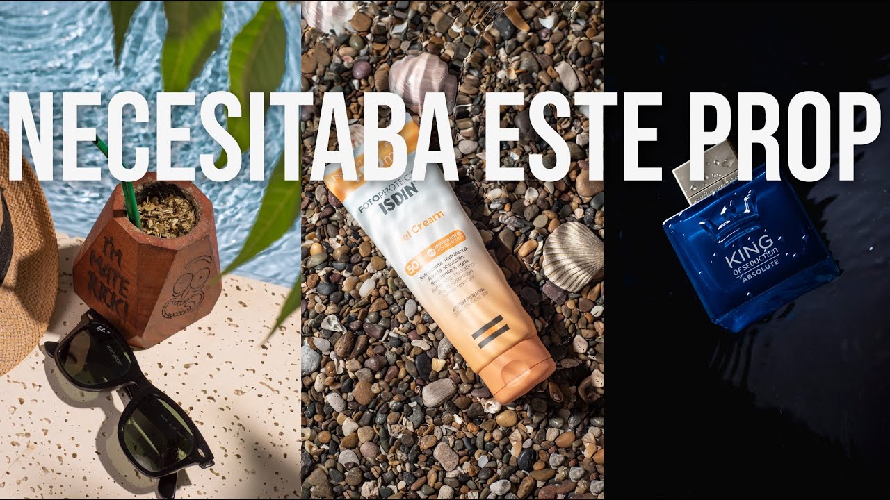 💧 FOTOGRAFIA DE PRODUCTO 📸 TRES IDEAS CON UN MISMO PROP | fotografia con agua - tips iluminacion