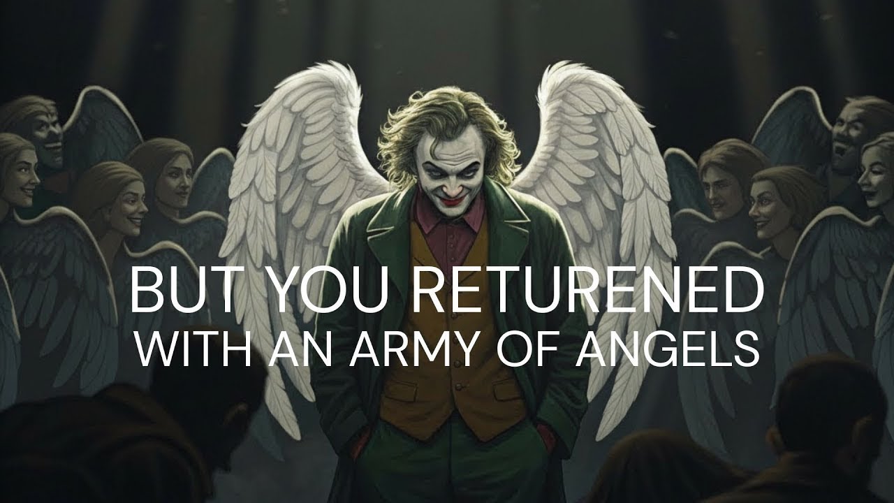 THEY SENT YOU TO HELL🔥… BUT YOU RETURNED WITH AN ARMY OF ANGELS 😇💥   JOKER SPEECH