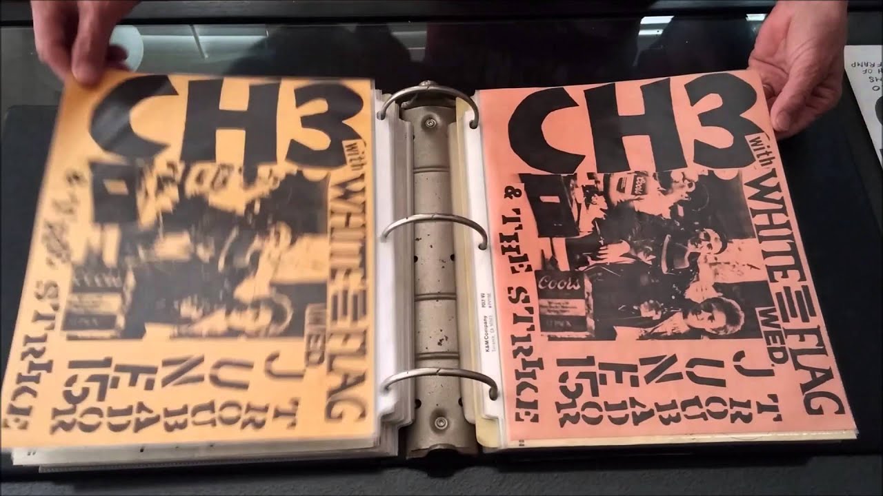 Punk Rock Flyers 1982 -1983