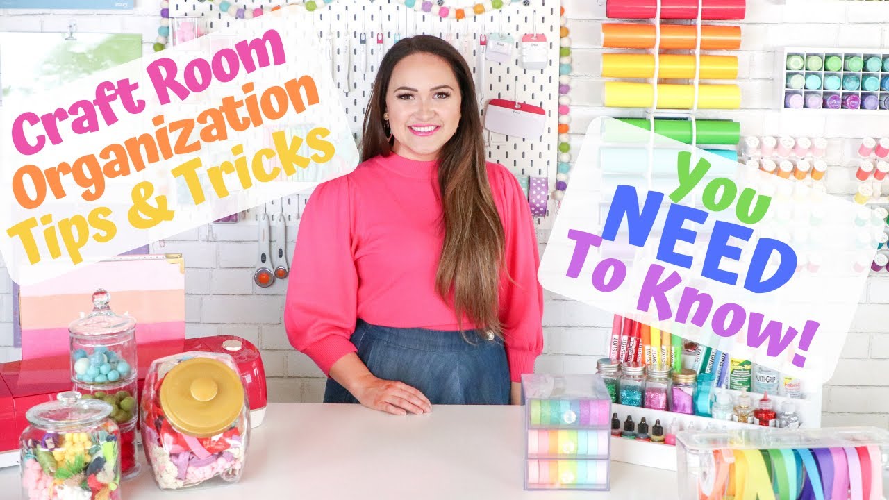 How to Organize Your Craft Room Tips and Tricks