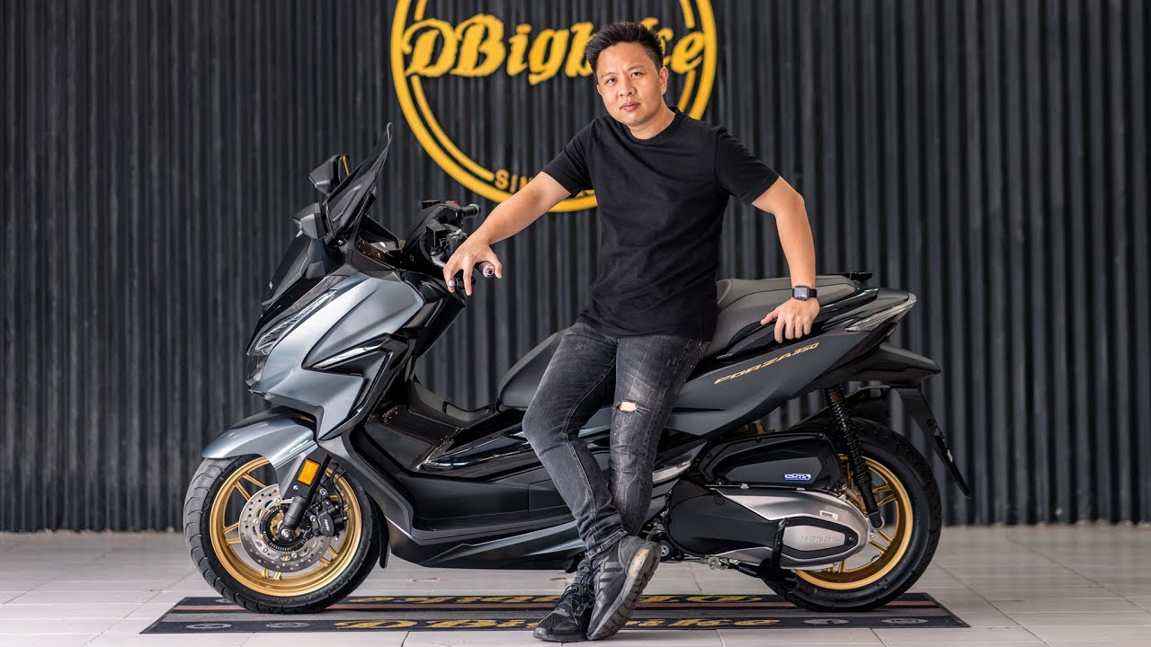 รีวิว Honda NEW Forza 350 ปี2022 ฟังก์ชั่นช่วยเหลือการขับขี่ครบๆ สั่งการด้วยเสียง