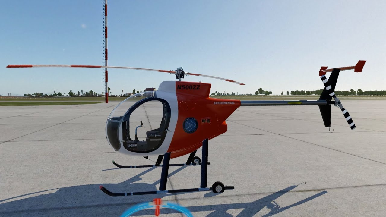 Helicopter ride in low altitude with 