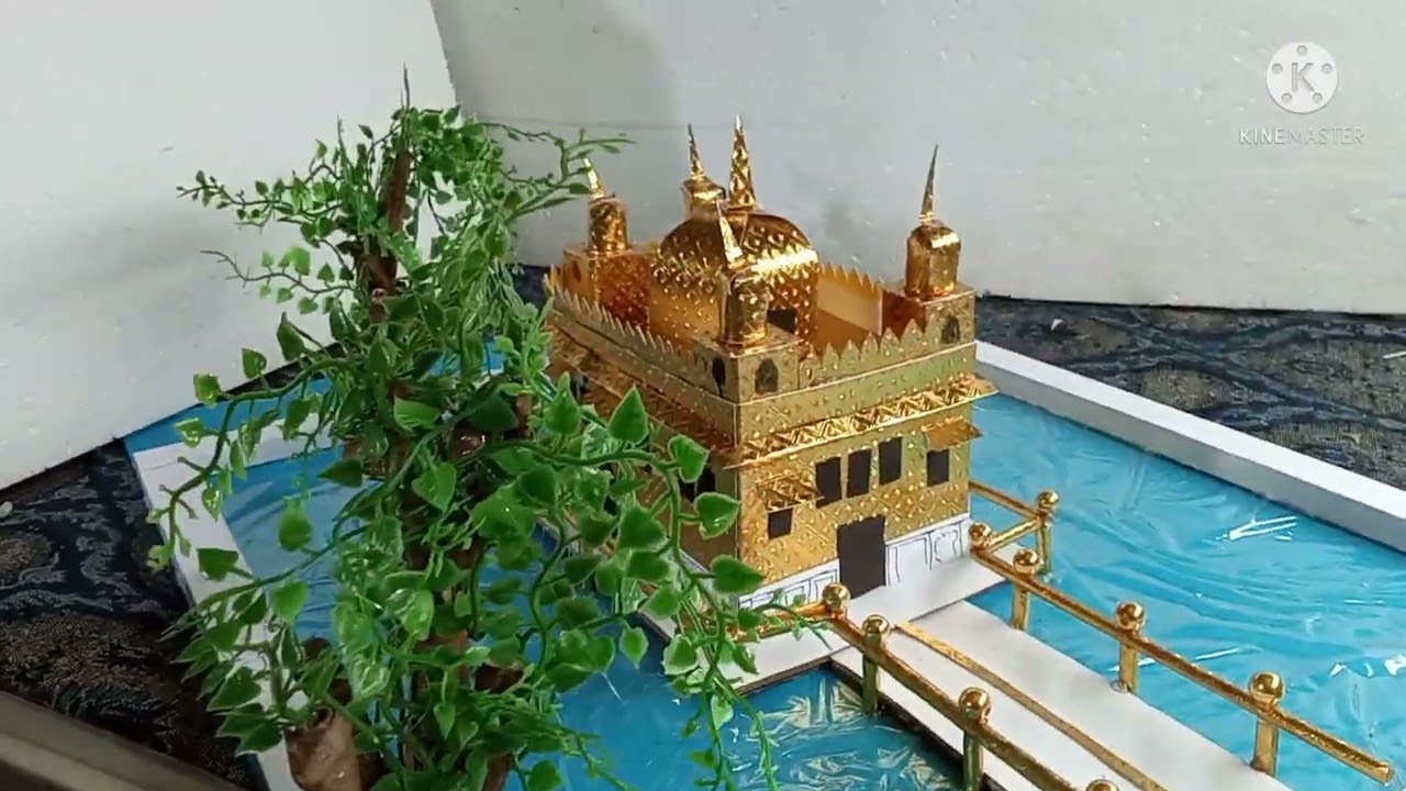 Golden temple model for school || darbar Sahib model || historical buildings model