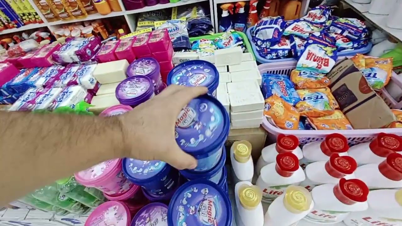 جولة مع مواد التنظيف ❣️❣️❣️