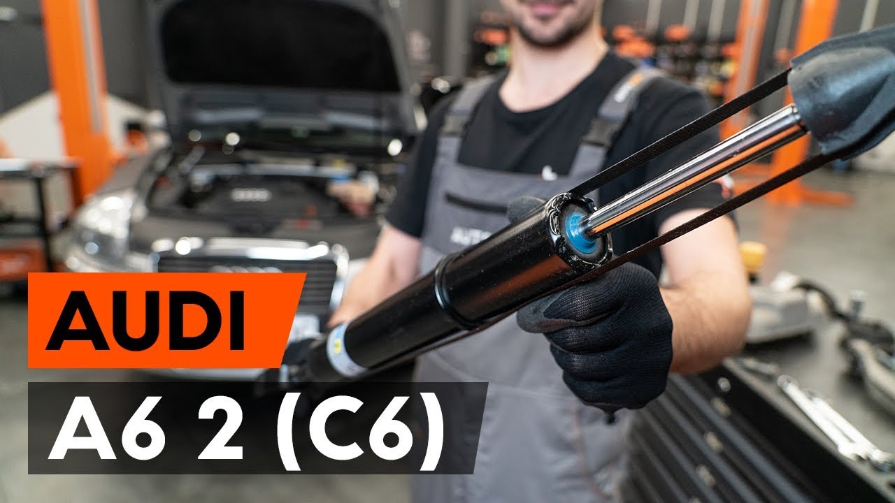Wie AUDI A6 2 (C6) vorderes Federbein wechseln [AUTODOC TUTORIAL]