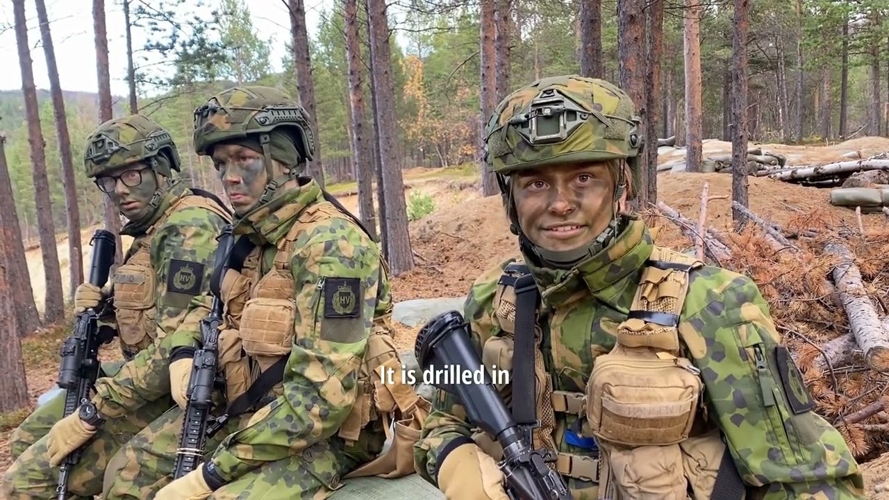 Inside a military exercise in Garrison of Porsanger, the Norwegian Arctic