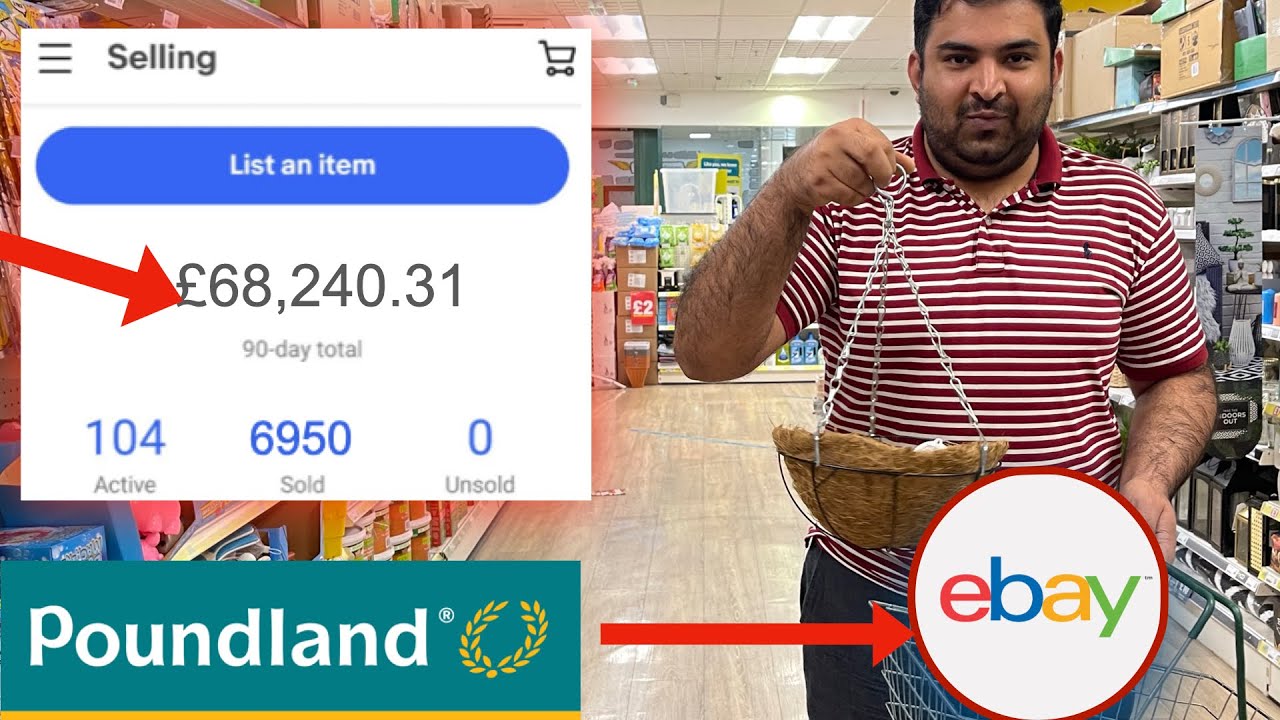 1 фунт стерлингов в 5000 фунтов стерлингов / Я пытался продавать из Poundland на eBay в течение 3...