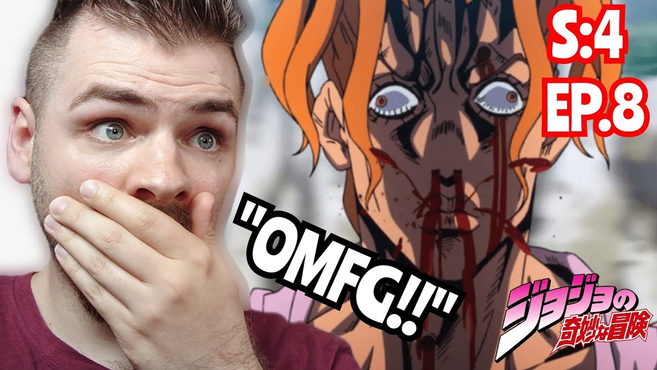ONE OF THE BEST FIGHTS!!! | JOJO'S BIZARRE ADVENTURE *PART 5* EPISODE 8 | (S4 EP:8) REACTION!