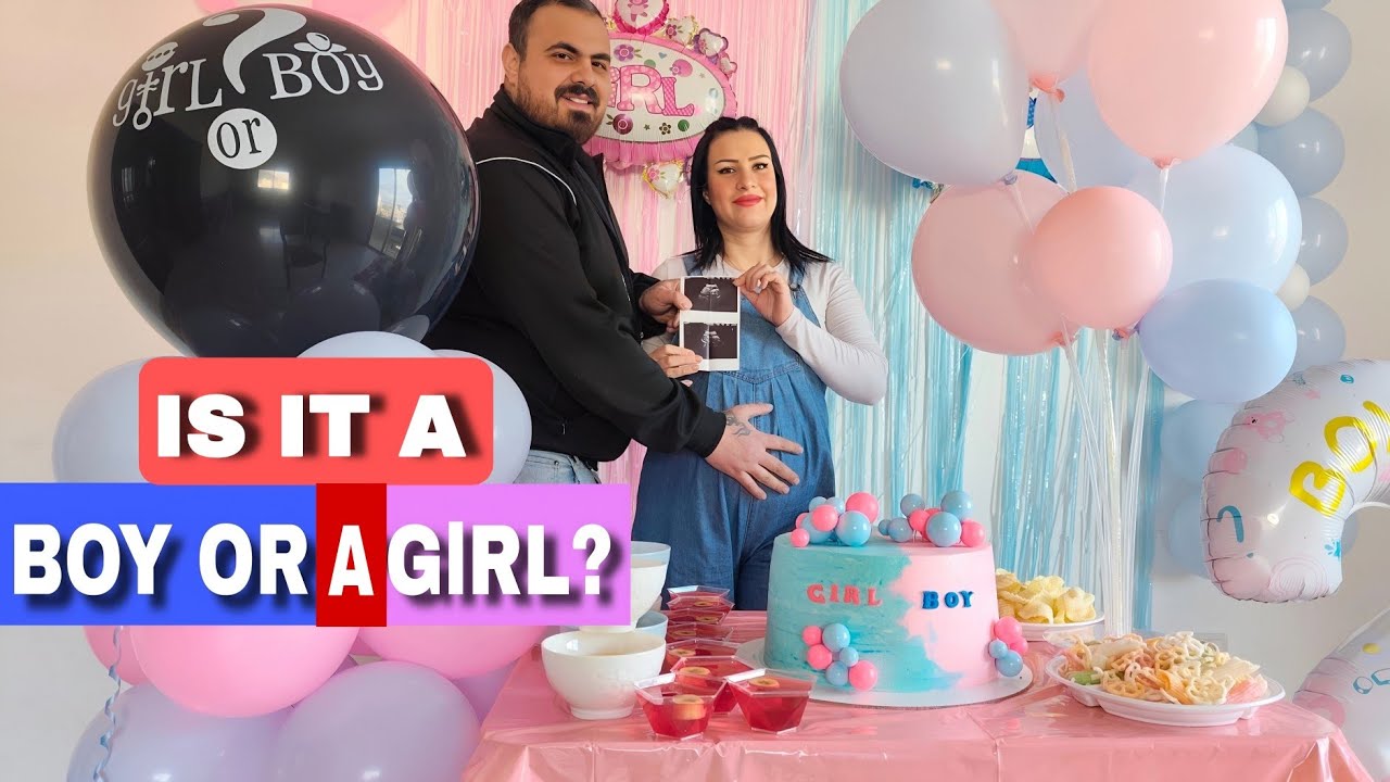 حفلة كشف جنس المولود المنتظر🍼واخيرا عرفنا ؟؟🩵!!🩷