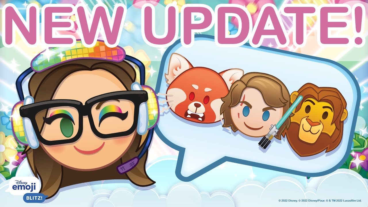 NEW TURNING RED EMOJIS | Disney Emoji Blitz March Update: STAR WARS™, The Lion King, Turning Red