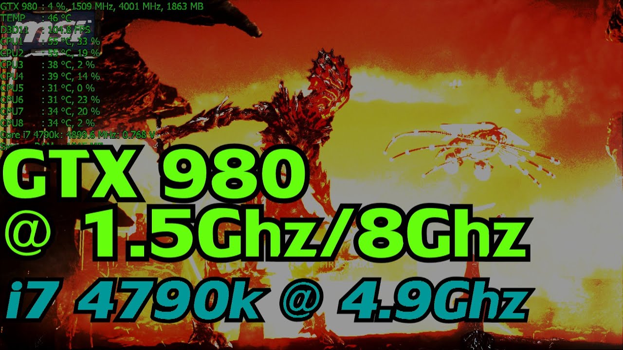 3DMark Firestrike Benchmark | GTX 980@1500Mhz/8Ghz & i7 4790k 4.9Ghz