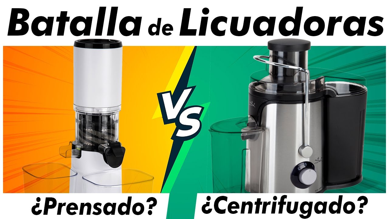 &iquest;Qu&eacute; licuadora comprar? | Prensado en fr&iacute;o Vs Centrifugado | Jata