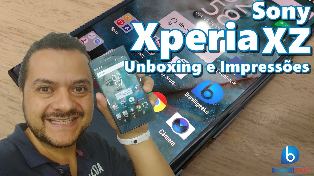 Xperia XZ - O Smartphone mais poderoso da Sony! Unboxing e Impressões em Português