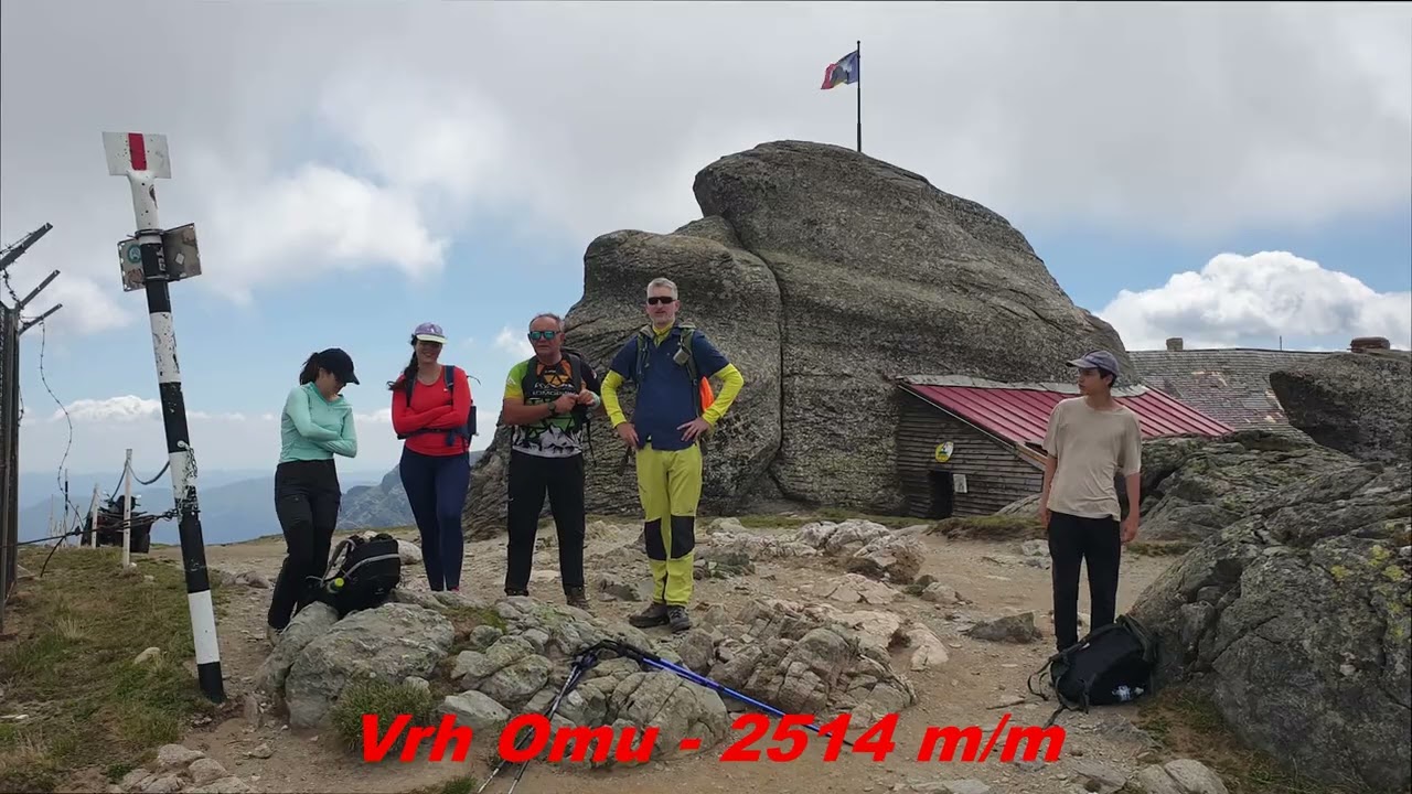 KARPATI Arsa - Babele - vrh Omu - vrh Kostila - Karaiman