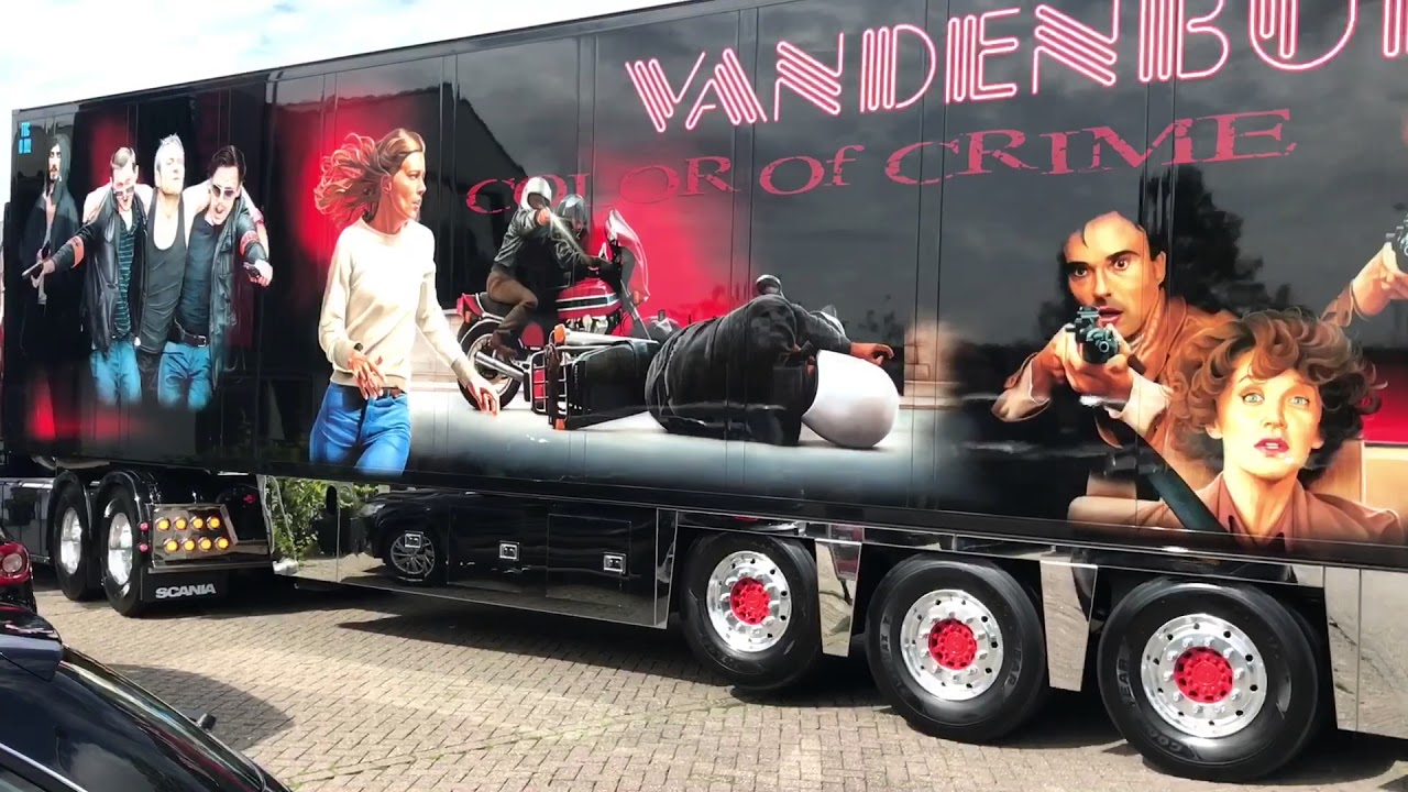 Wow! ProNano Cleaning Vandenbulcke La French Custom Scania R Topline & Trailer showtruck TruckWash