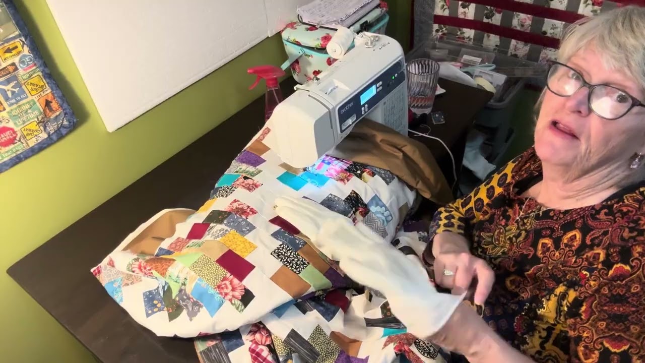 Stitching the Quilt Sandwich 