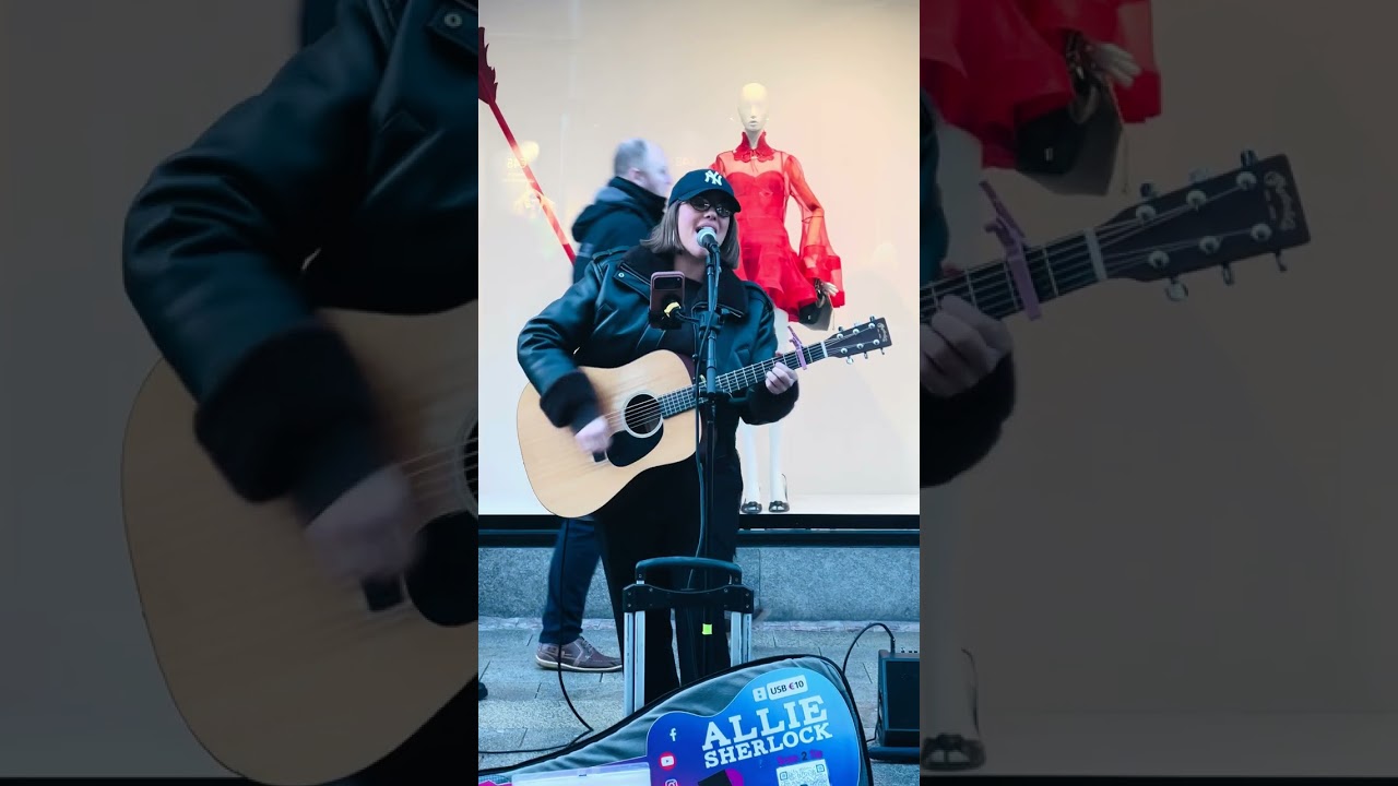 Busking in Grafton 