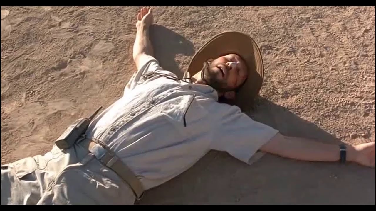 every time someone falls in the movie holes