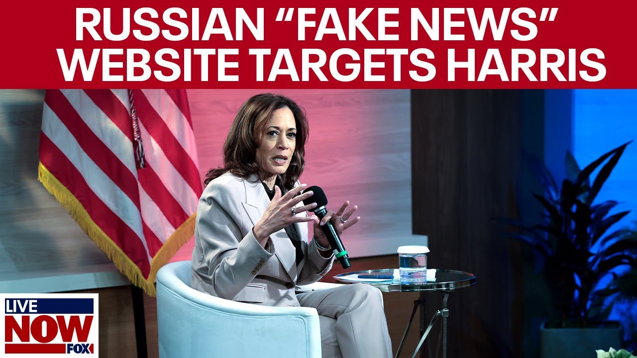 FAKE NEWS! Russian website & viral video target VP Kamala Harris | LiveNOW from FOX