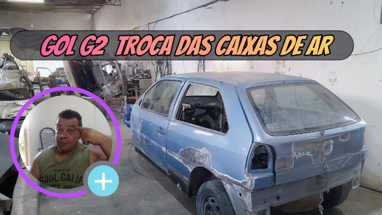 TROCA DA CAIXA DE AR GOL G 2 GOL BOLA