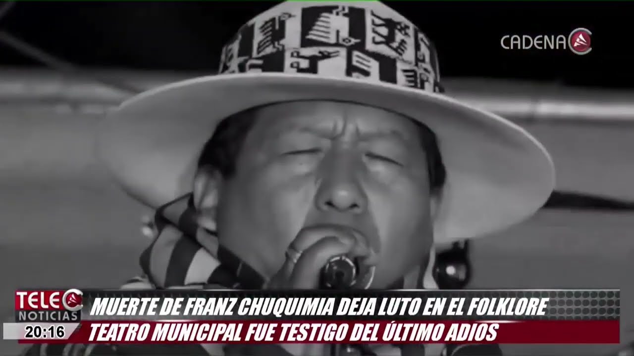 Adió a un grande de la música boliviana, Franz Chuquimia de Jach'a Mallku
