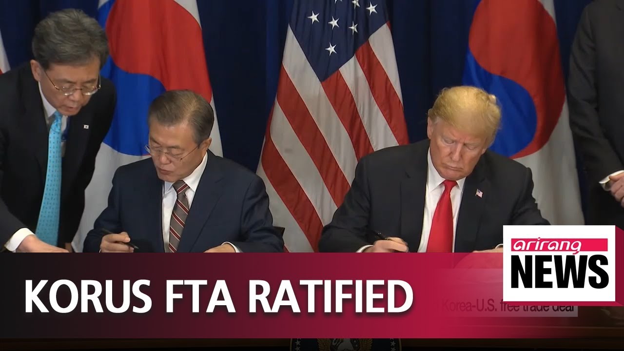 National Assembly ratifies revised Korea-U.S. free trade deal