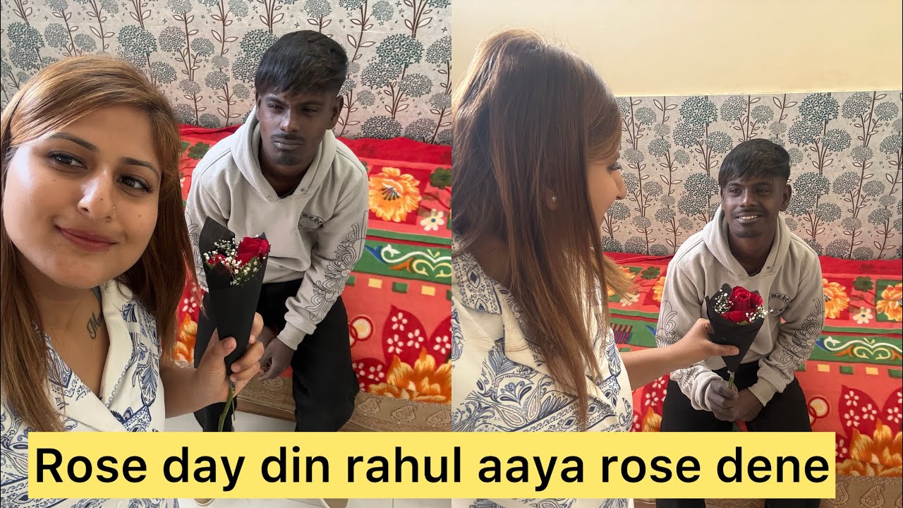 Rose day din rahul aaya rose dene ❤️🥰