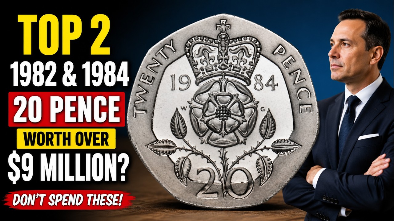 1982 & 1984 UK 20 Pence Coins Worth $9 Million? Rare Coin Value Revealed!
