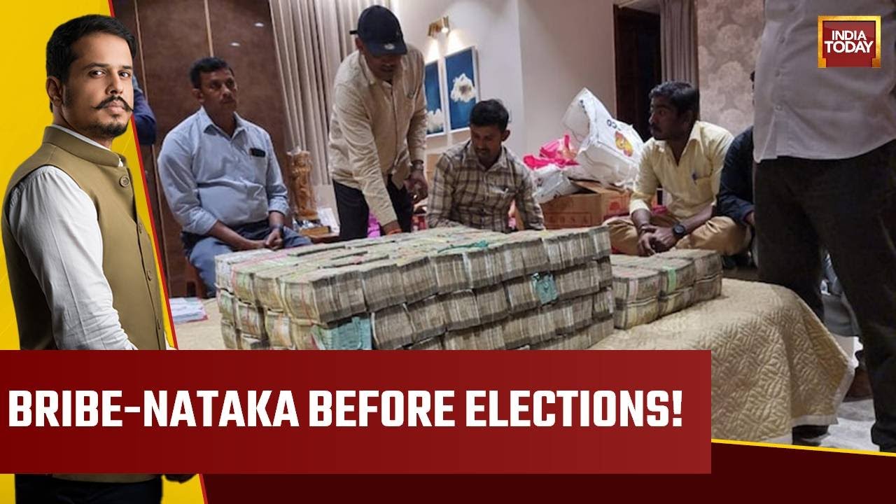 5ive Live With Shiv Aroor: BJP MLA's Son Caught With Crores | Bribegate Bomb Bursts On CM Bommai