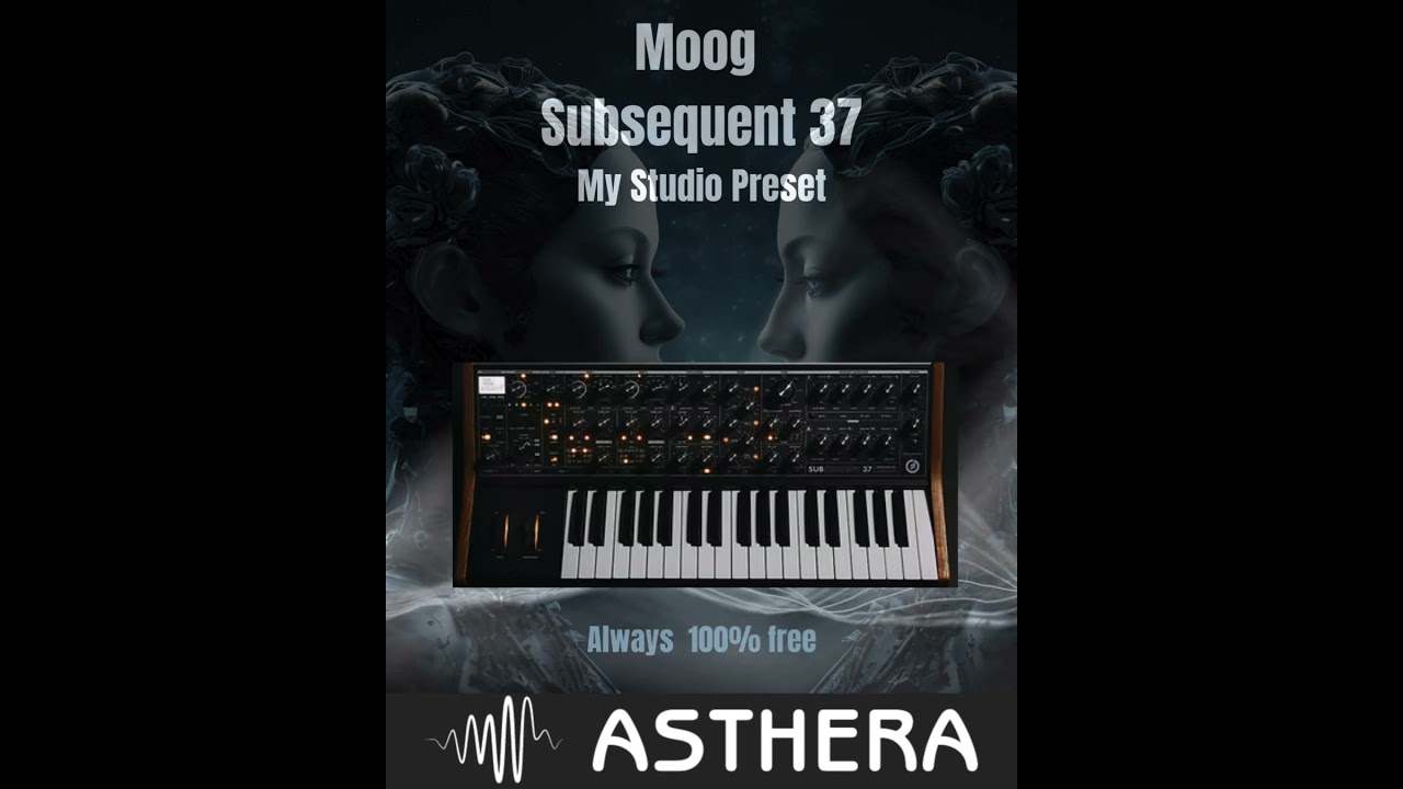My Moog Sub 37 Studio Presets -Free  #moog #moogsynthesizer #subsequent37 #sub37 #techno  #producer