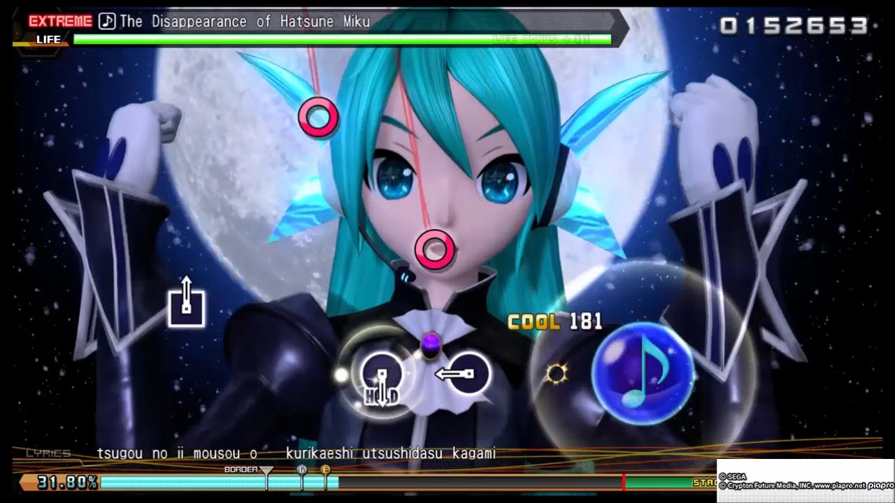 Project DIVA Future Tone - The Disappearance of Hatsune Miku [Extreme - Perfect]