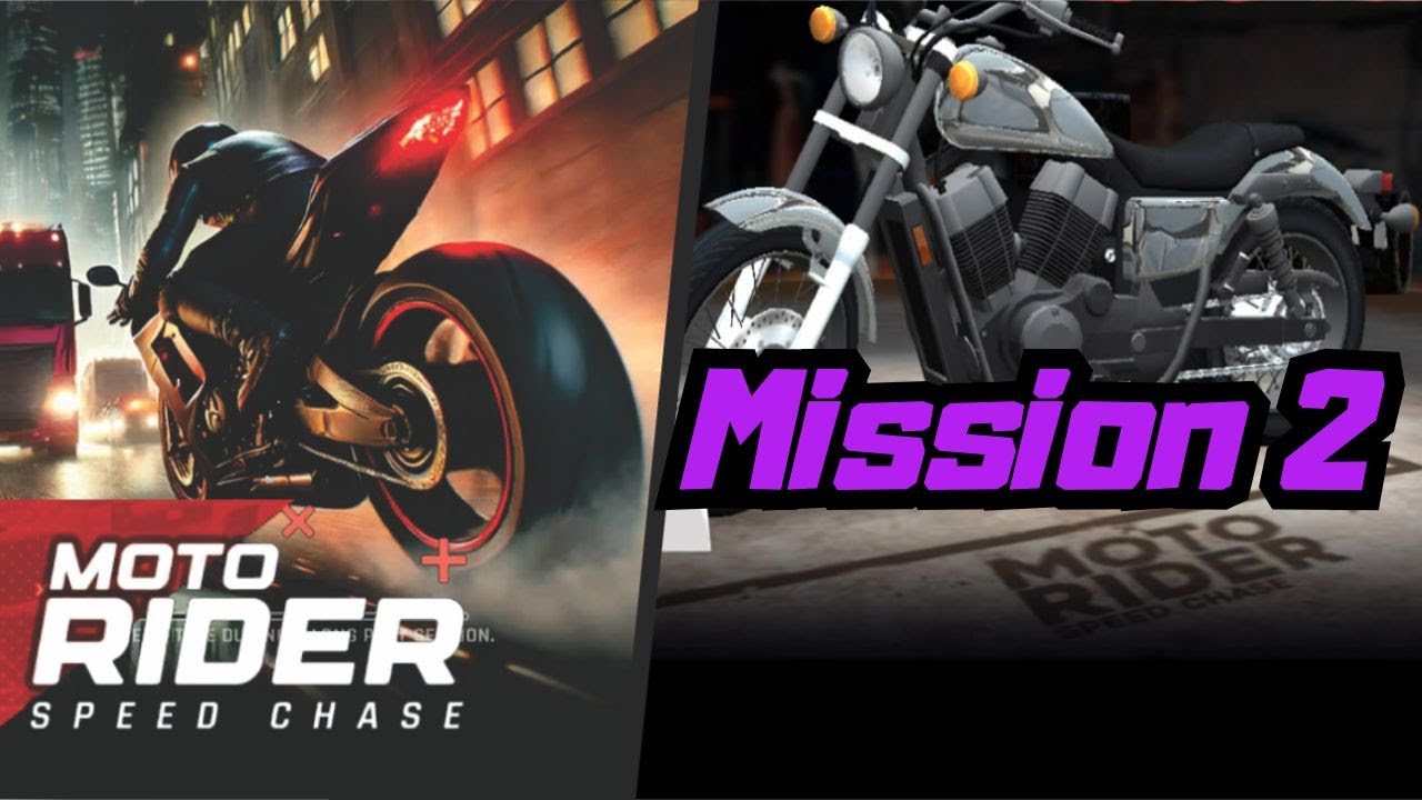 Moto Rider Speed Chase - Mission 2