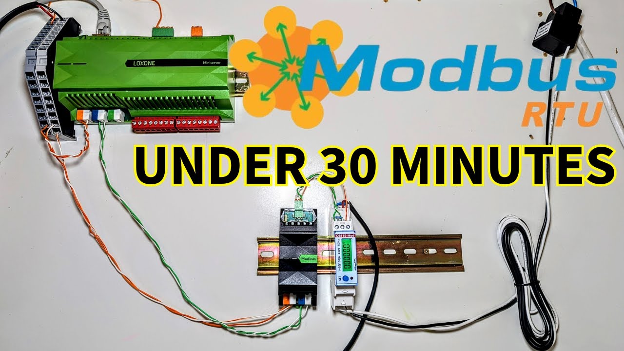 Расширение Loxone Modbus — без шаблона