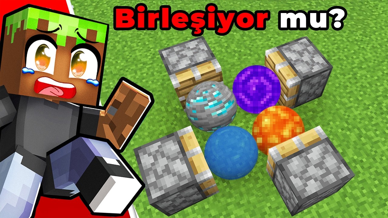 Minecraft ama 1.000.000 BİRLEŞİM VAR...