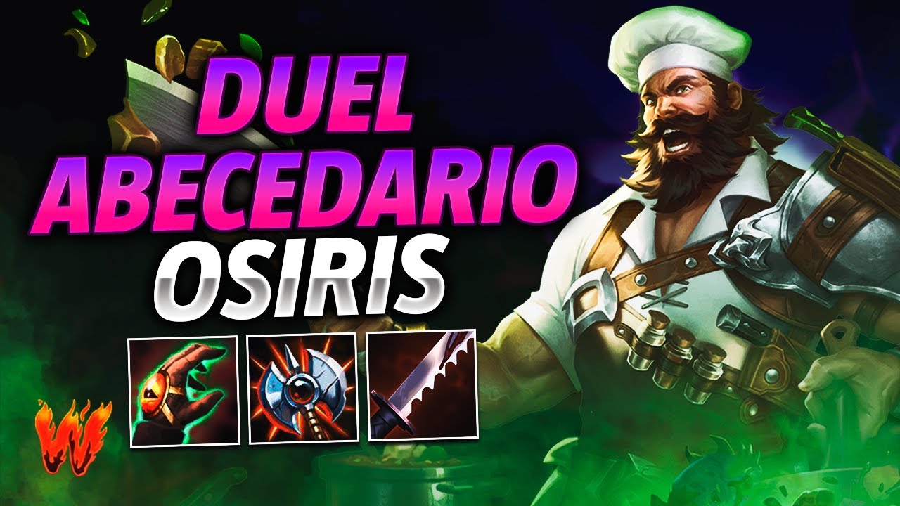 OSIRIS, MENUDA CARNICERIA :D - Warchi - Smite Duel Abecedario S10