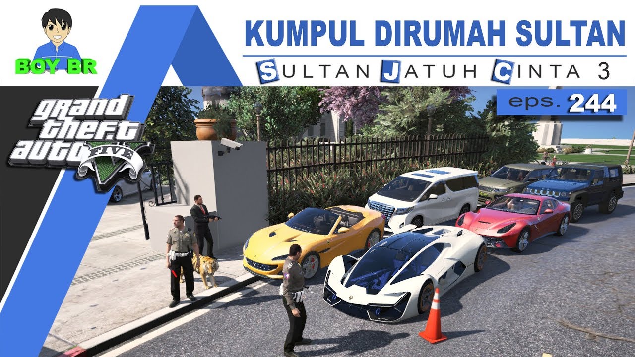 GTA 5 INDONESIA - REAL LIFE MOD - CHICKEN DINNER SULTAN eps.244