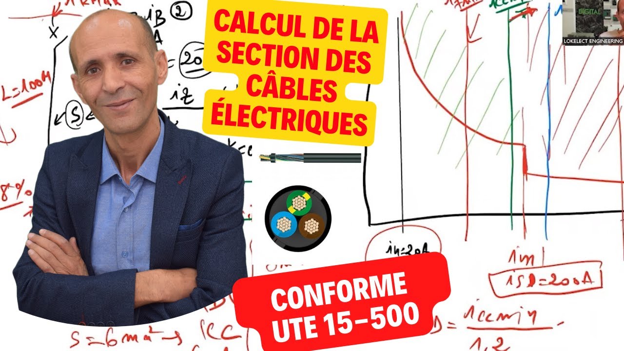 les étapes pour calculer la section des câbles électriques version française