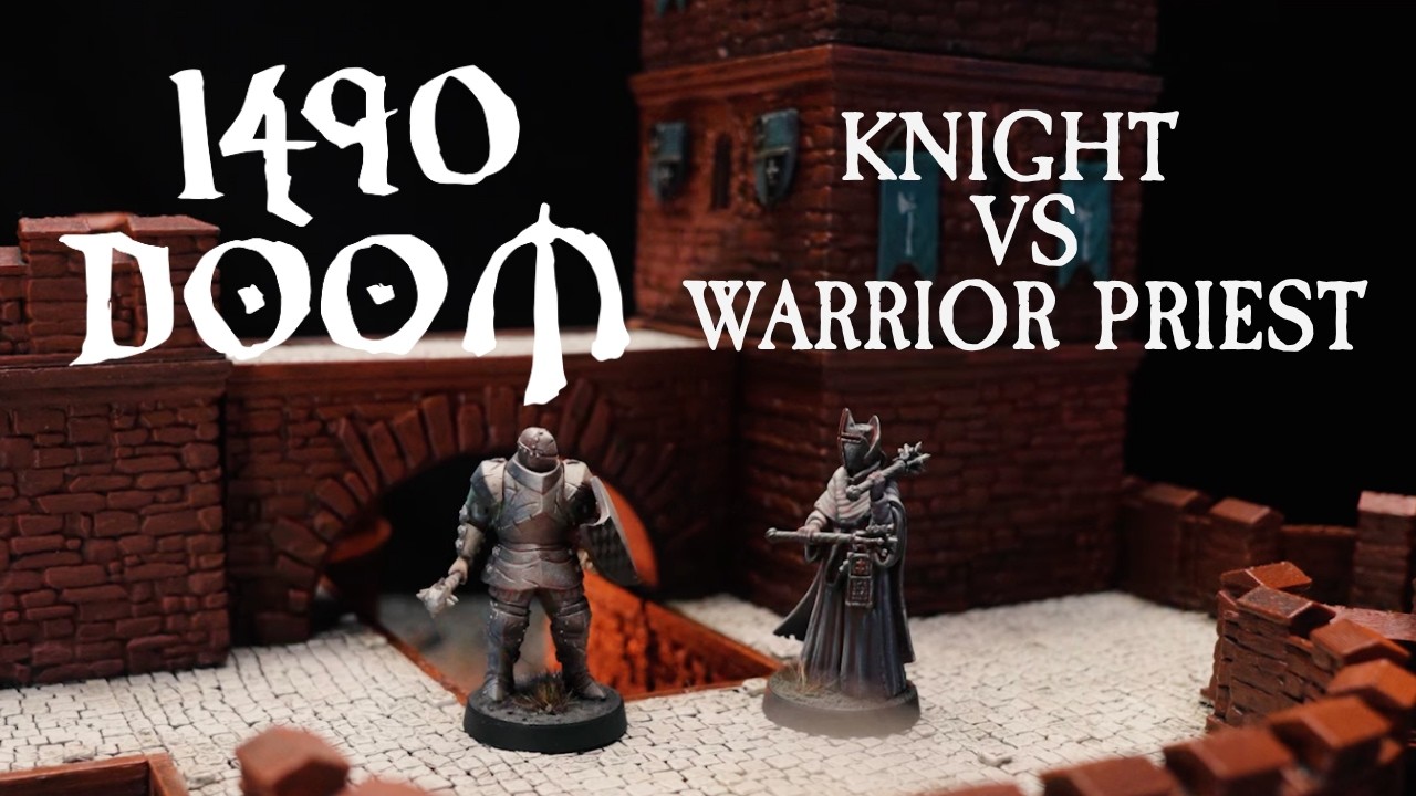 Рыцарь против Воина-священника | Разбор Doom Warrior 1490 года