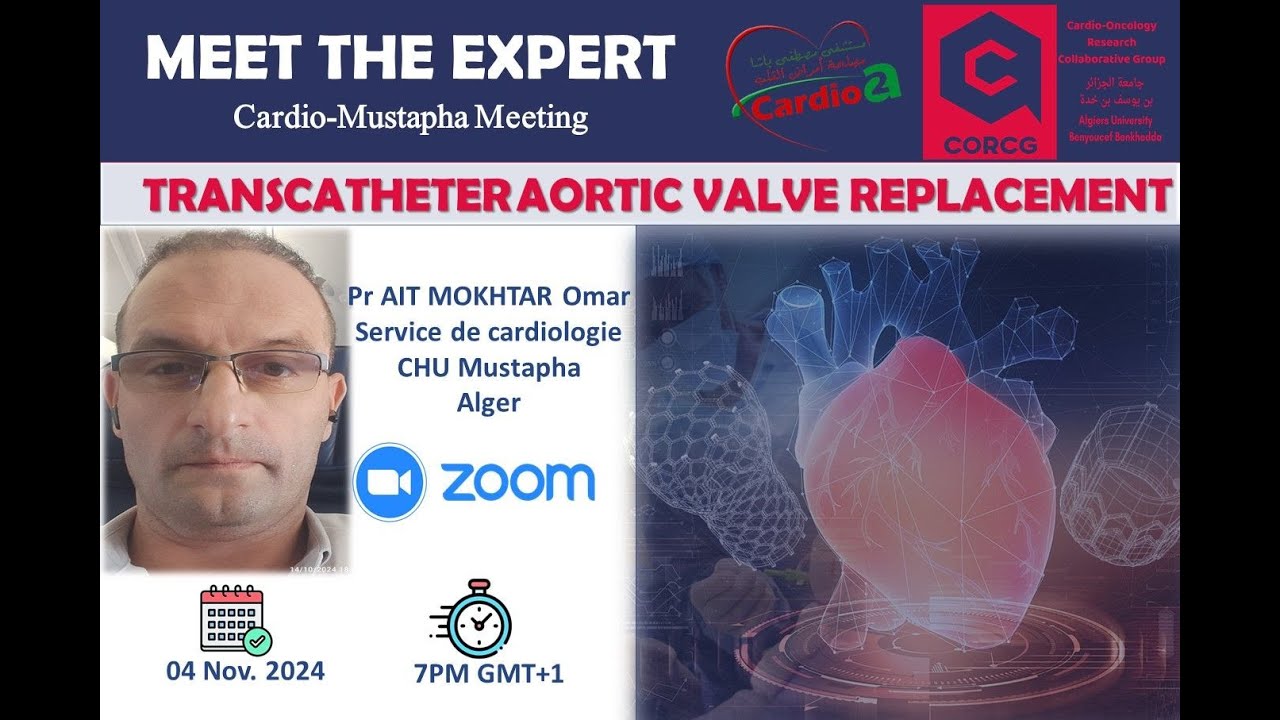 TAVR 2024 Pr AIT MOKHTAR Omar service de cardiologie CHU Mustapha