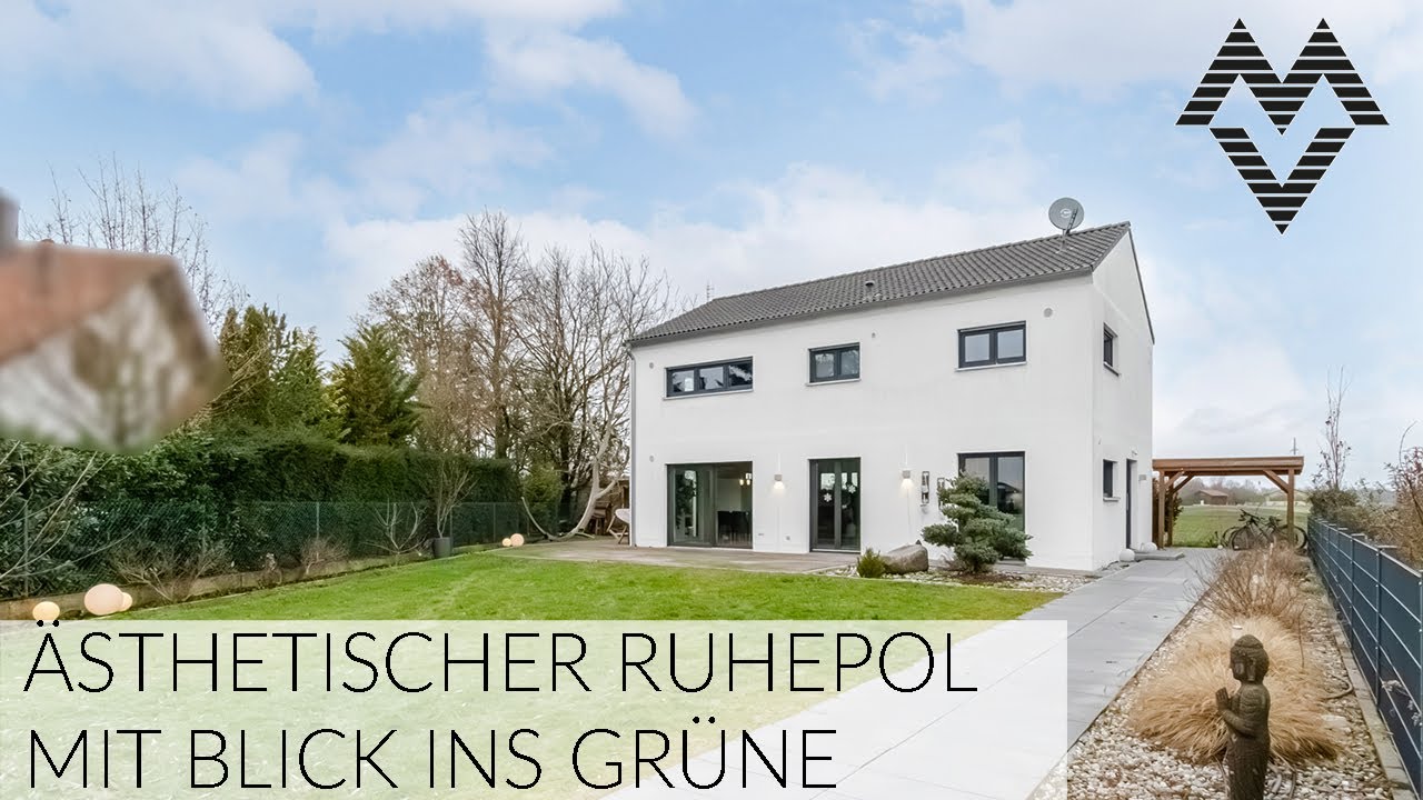 ÄSTHETISCHER RUHEPOL MIT BLICK INS GRÜNE: GROSSZÜGIGES EINFAMILIENHAUS IN MAISACH