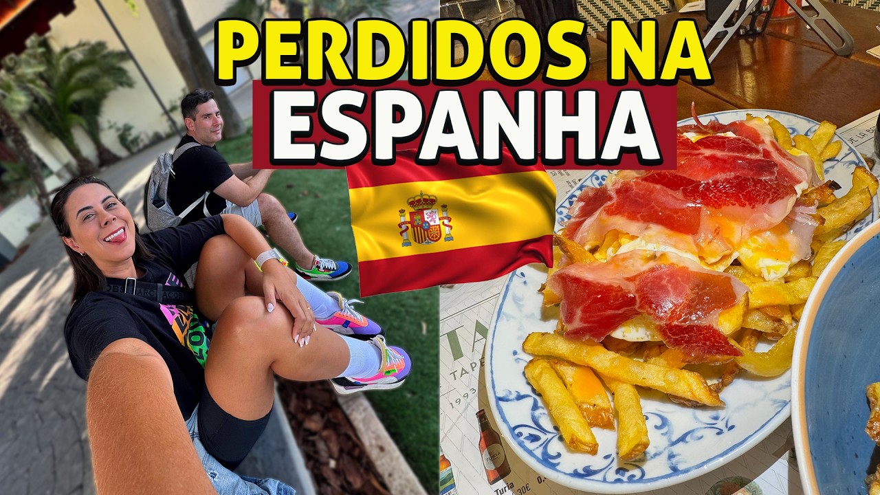 Ficamos PRESOS na Espanha, Deu Errado Mais Uma Vez