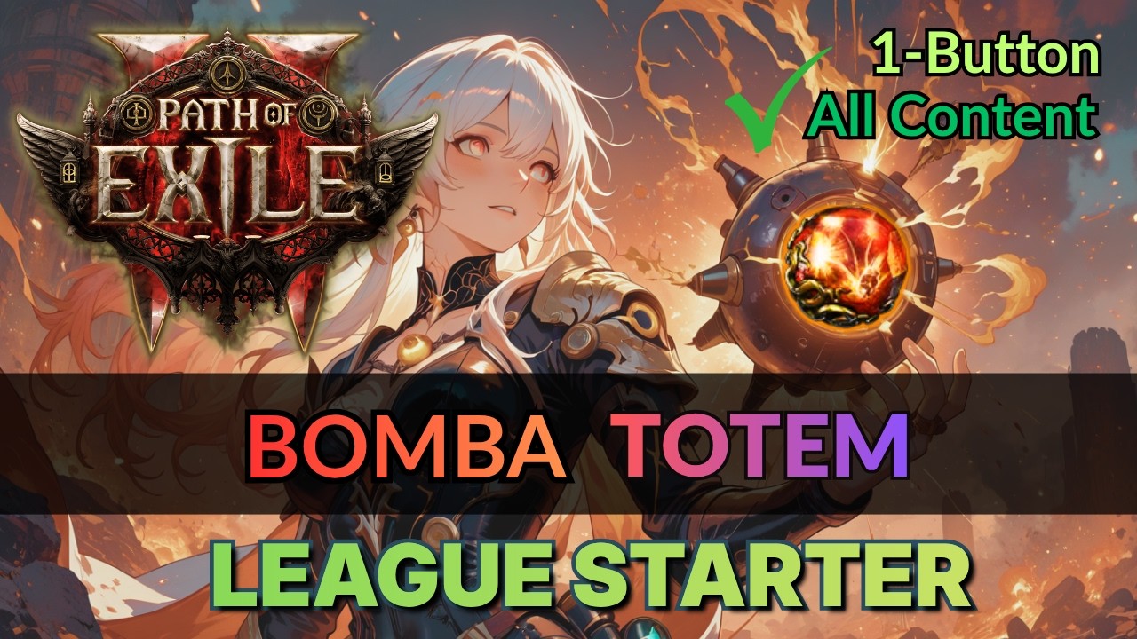[PoE 2] My secret 1-Button League Starter that Destroy All Content | 0.5.5 Forbidden Rites