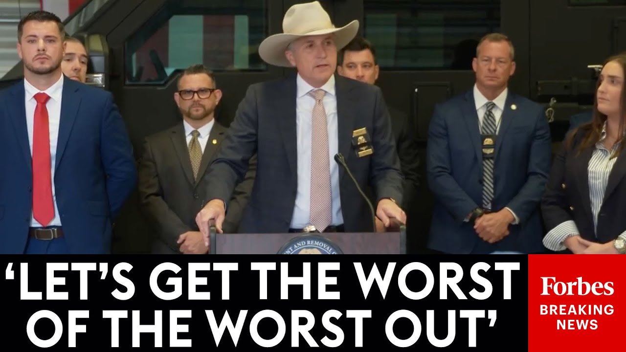 BREAKING: ICE, Florida Officials Reveal Major Crackdown On 'Worst Of The Worst' illegal Immigrants