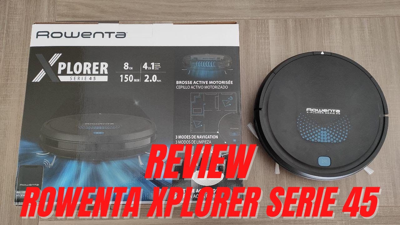 ⭐ REVIEW ROBOT ASPIRADOR ROWENTA X-PLORER SERIE 45 ⭐
