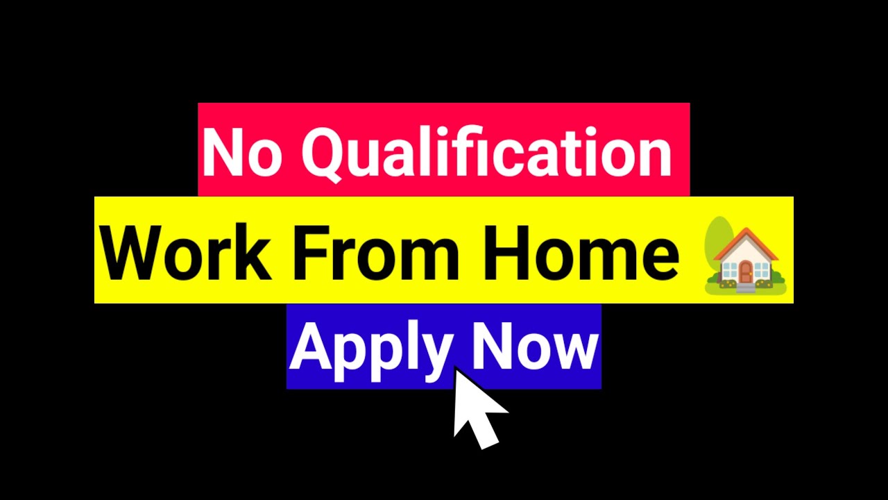 No qualification Work from home jobs #work_from_home #Easiest_job #Apply_now