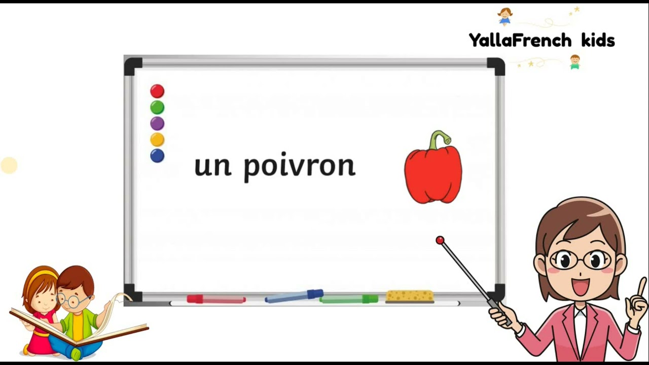 Apprendre les legumes..........تعليم الاطفال الخضار باللغة الفرنسية