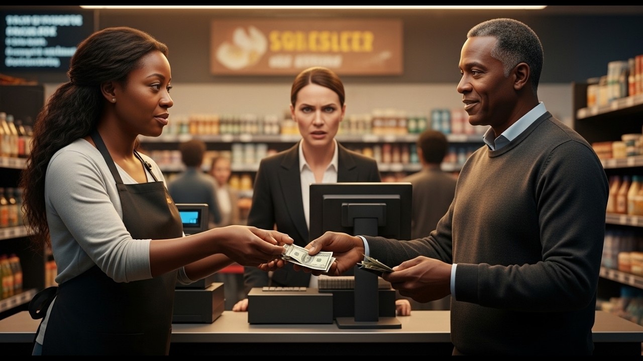 “Billionaire Forgets His Wallet on Purpose — What This Cashier Did Shocked Everyone.”